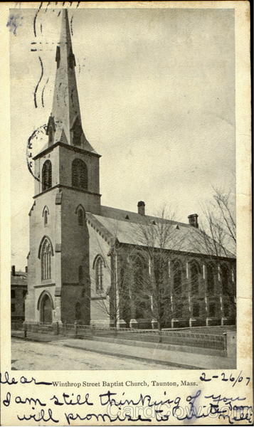 Winthrop Street Baptist Church Taunton Massachusetts