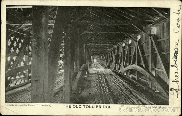 The Old Toll Bridge Springfield Massachusetts
