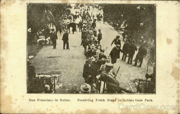 San Francisco In Ruins California