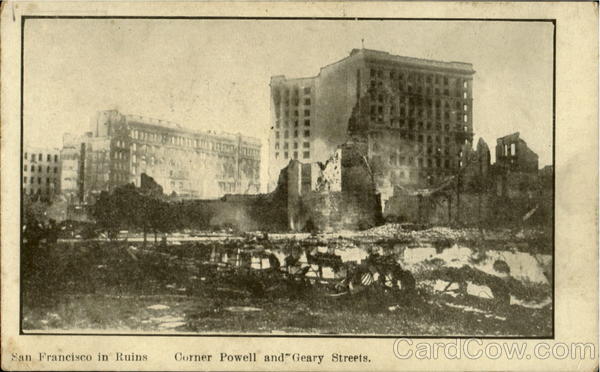 San Francisco In Ruins California