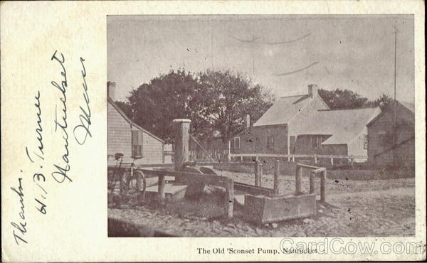 The Old Sconset Pump Nantucket Massachusetts
