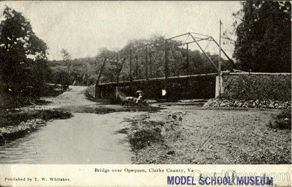 Bridge Over Opequon Clarke County Virginia