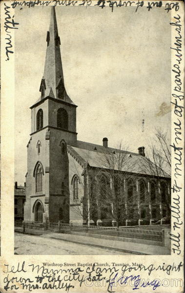 Winthrop Street Baptist Church Taunton Massachusetts