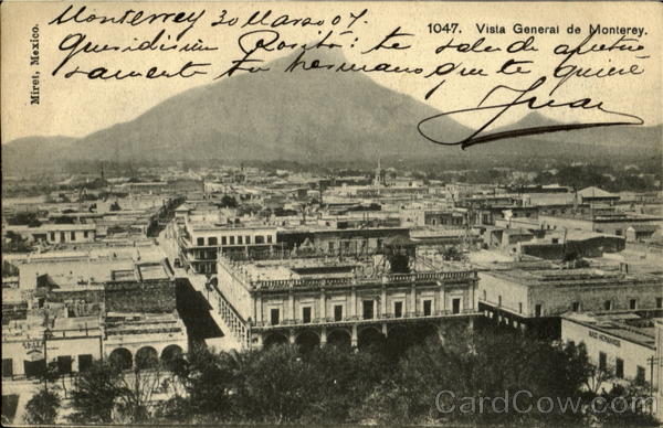 Vista General De Monterey Miret Mexico