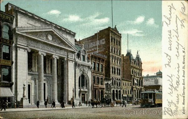 Howard Savings Bank, Broad St Newark New Jersey