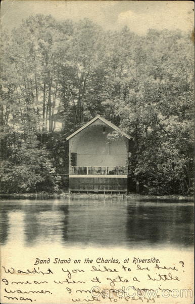 Band Stand On The Charles Riverside Boston Massachusetts