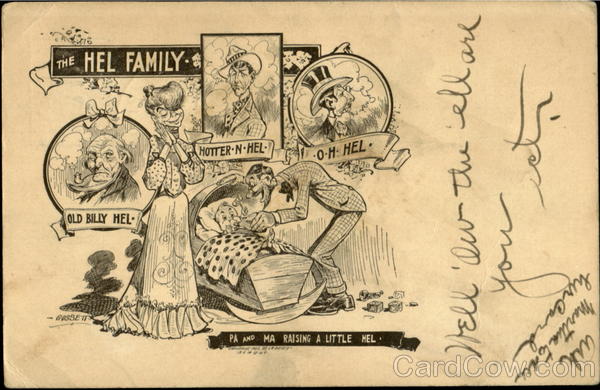 The Hel Family Gossett Artist Signed