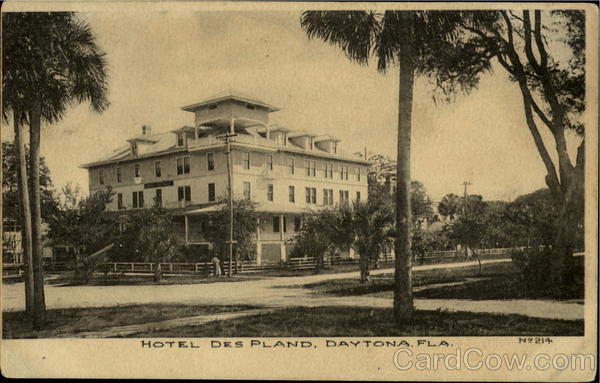 Hotel Des Pland Daytona Beach Florida