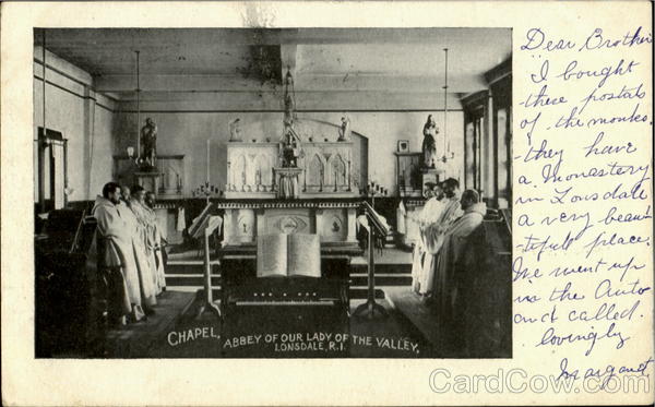 Chapel Abbey Of Our Lady Of The Valley Lonsdale Rhode Island