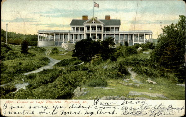 Casino At Cape Elizabeth Portland Harbor Maine