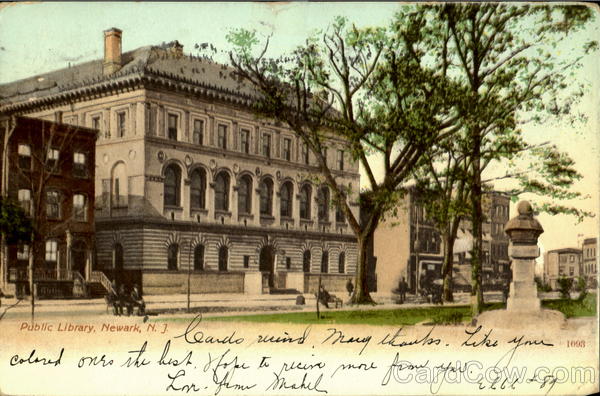 Public Library Newark New Jersey