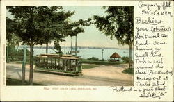 Fort Allen Park Postcard
