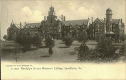 Randolph Macon Woman's College Lynchburg, VA Postcard Postcard