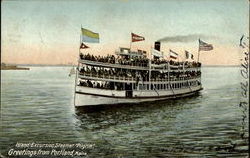 Greetings From Portland Postcard