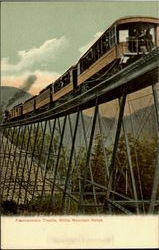 Frankenstein Trestle, White Mountain Notch Postcard