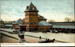Railroad Station Postcard