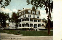 Hobbs-Is-Inn Wolfeboro, NH Postcard Postcard