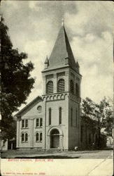 Baptist Church Berlin, WI Postcard Postcard