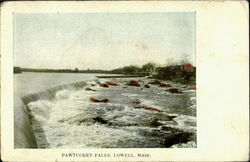 Pawtucket Falls Lowell, MA Postcard Postcard