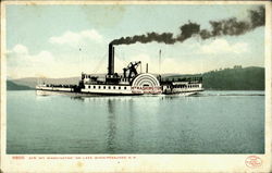 Str. Mt. Washington On Lake Winnipesaukee Postcard