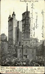 St. Paul's Chapel New York City, NY Postcard Postcard