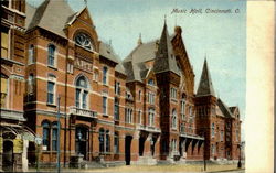 Music Hall Postcard