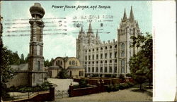 Power House Annex And Temple Postcard