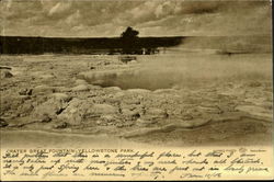 Crater Great Fountain Postcard