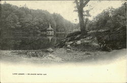 Lake Lenape Delaware Water Gap, PA Postcard Postcard