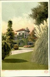 A Pasadena Home California Postcard Postcard