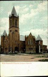 First Methodist Church Postcard