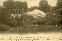 Lyman Plant House, Smith College Postcard