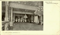 East Room Executive Mansion Postcard