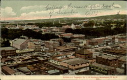 View of Manchester? New Hampshire Postcard Postcard