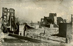 Looking East From Post Office San Francisco, CA Postcard Postcard