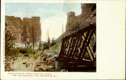 Price Canyon Castle Gate, UT Postcard Postcard