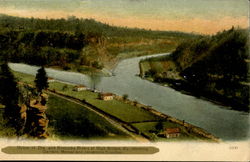 Union Of Dix And Kentucky Rivers Postcard