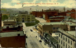 West Jefferson Street Looking East, Syracuse University New York Postcard Postcard