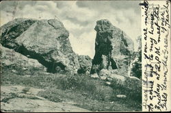 Judge Cave, West Rock Park New Haven, CT Postcard Postcard