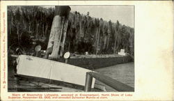 Stern Of Steamship Lafayette Postcard