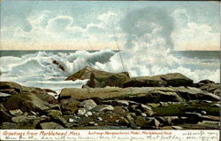 Greetings From Marblehead Massachusetts Postcard Postcard
