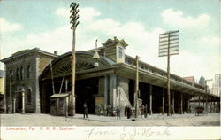 P. R. R. Station Postcard