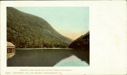 Profile Lake Franconia Notch Postcard