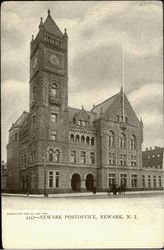 Newark Post Office Postcard