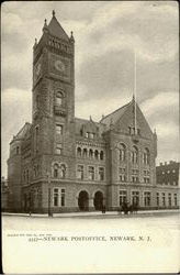 Newark Post Office New Jersey Postcard Postcard