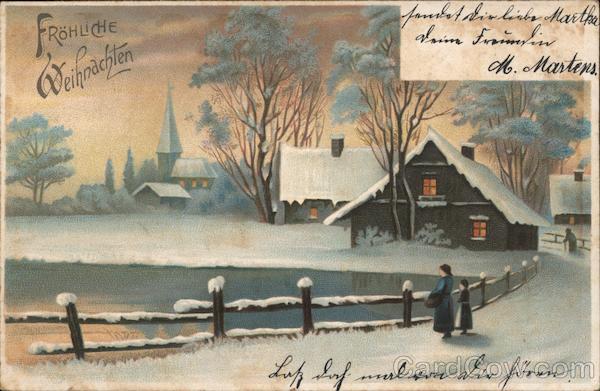 Frohliche Weihnachten Christmas