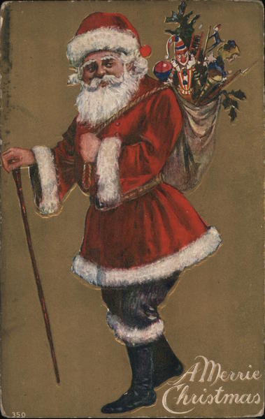 A Merrie Christmas Santa Claus