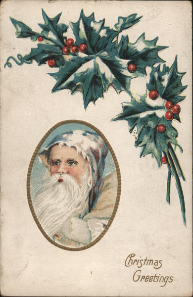 Christmas Greetings Santa Claus