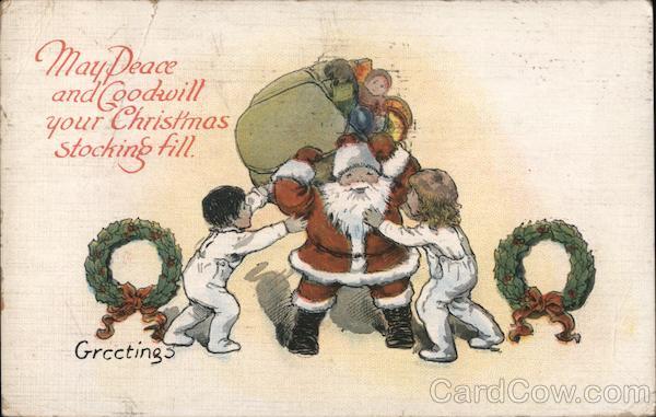 May peace and goodwill your Christmas stocking fill.