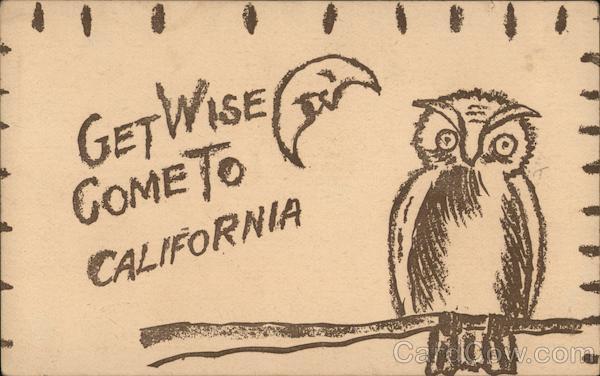 Get Wise, Come to California Travel